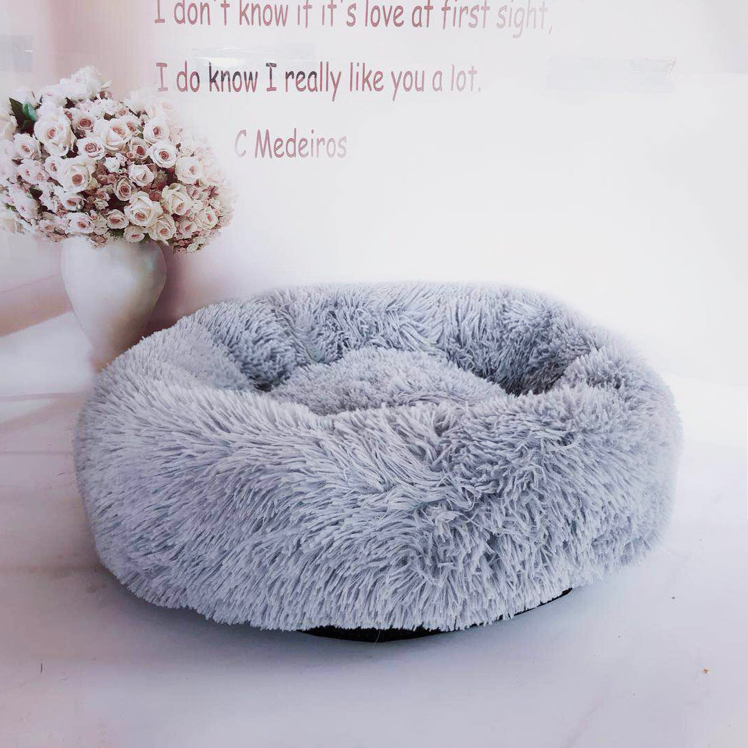 CloudNest Calming Donut Pet Bed